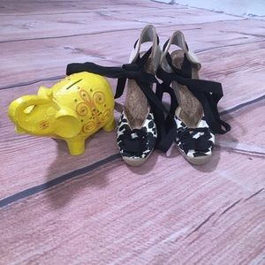 LOFT Wedge Canvas Shoes